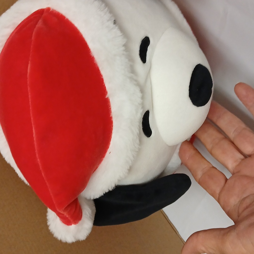 ORIGINAL SQUISHMALLOWS PEANUTS SANTA SNOOPY Red and White Plush Squishmallow NWT - Picture 6 of 8